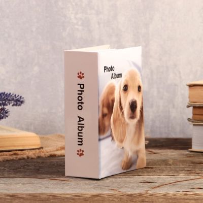 Фотоальбом на 96 фото 10х15 см "Щенята" 18,5х12,5х5,5 см