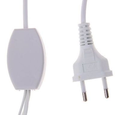 Гирлянда "Метраж" уличная, комнатная (Д: 20 м, нить белая, моргает)