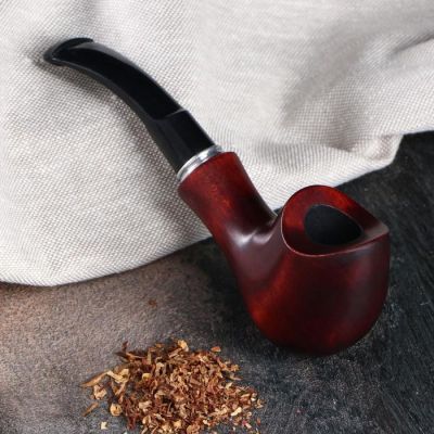 Трубка курительная "Седло-ринг", груша, 15 см