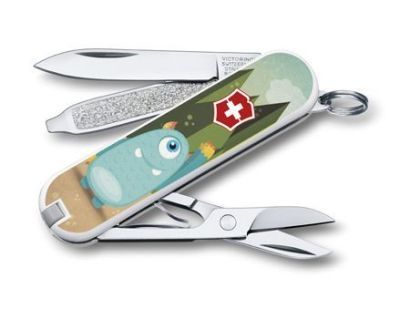 0.6223.L1509 Нож-брелок CLASSIC "SNACK TIME" 7 функций, 58 мм.