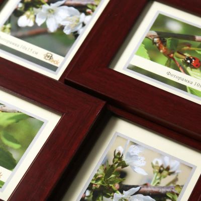 Фоторамка пластик 12 в 1 404-1116-7 10х15 см