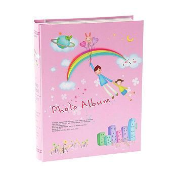 Фотоальбом на 80 фото 10х15 см "Детишки" в коробке МИКС 30х22х5,5 см