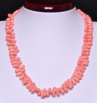 Бусы Коралл "Облепиха" арт. П1818