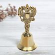 Колокольчик "Герб", 15 х 6,5 х 6,5 см