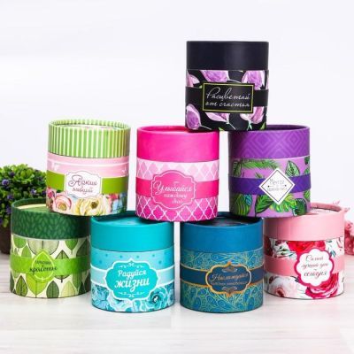 Растущая трава в тубусе «Ярких эмоций»