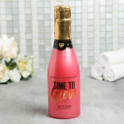 Мерцающая пена для ванны Time to Glow с ванильным ароматом , 450 мл