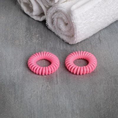 Набор: резинки 2 шт. и антицеллюлитный массажёр «Идеальное тело», вакуумные банки, 5,5 х 6 см