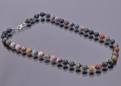 Бусы Яшма "Классика №8" арт. НЯШ-1(8)-47-6у