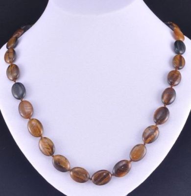 Бусы Тигровый Глаз "Кэтти" арт.НТГ-11(13-18)-60-1