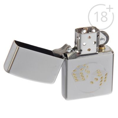 Зажигалка ZIPPO 29412 Classic с покрытием Satin Chrome
