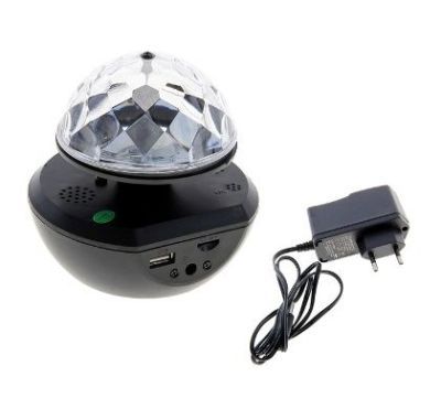 Световой прибор с музыкой (черный)