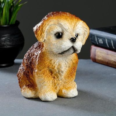 Копилка "Пухленький щеночек" 16х13х16см