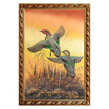 Картина "Утки" багет №200 (40х60 см)