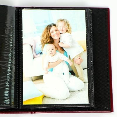 Фотоальбом на 100 фото 10х15 см "Классика" 17х13х5 см