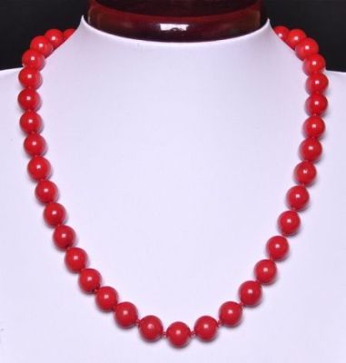 Бусы Коралл "Классика №10" арт. НКО-1(10)-48-6