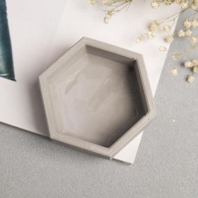 Пепельница "Улей", бетон 12,1*4,8