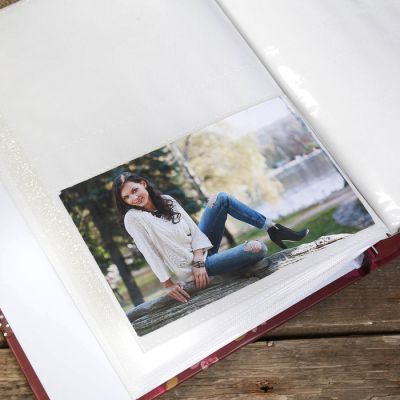 Фотоальбом BRAUBERG на 200 фотографий 10х15 см "Друзья"