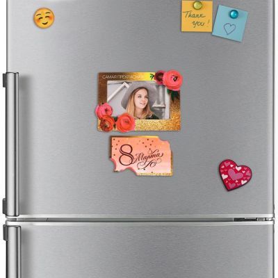 Магнит-фоторамка «Самая прекрасная», 10×14 см