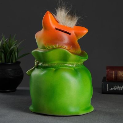 Копилка "Кот в Мешке - Счастье" 25 см