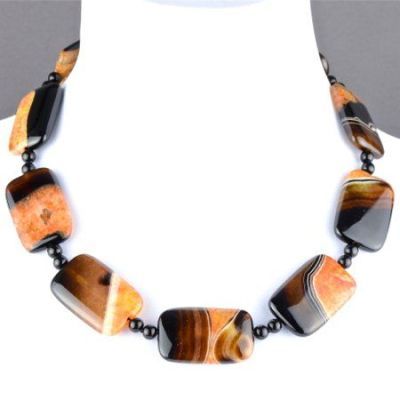 Бусы Агат "Ялта" арт. П3497