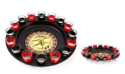 Игра настольная «Пьяная русская рулетка» с 16 стопками №5 (29 х 29 см)