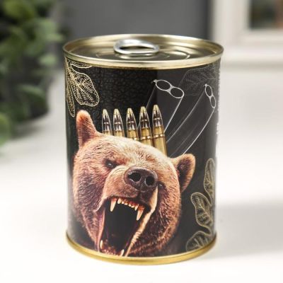 Носки в банке "Лучшему охотнику"