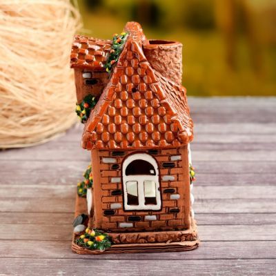 Аромалампа Домик «Натали», ручная работа 12,5 см