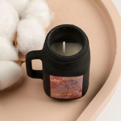 Набор свеча и массажер "Люби себя" 17 х 20,5 х 5,5 см