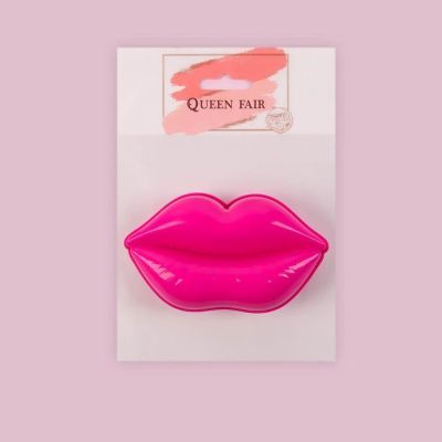 Расчёска массажная, с зеркалом и крышкой, 5,5 × 11 см, цвет МИКС