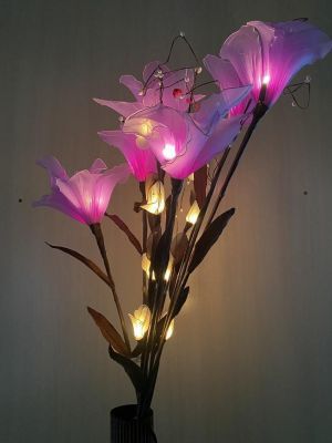 Светильник-букет «Gladiolus сиреневый» Art 031