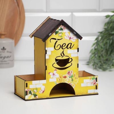 Чайный домик «Розы», 20,6 х 8,6 х 20,6 см