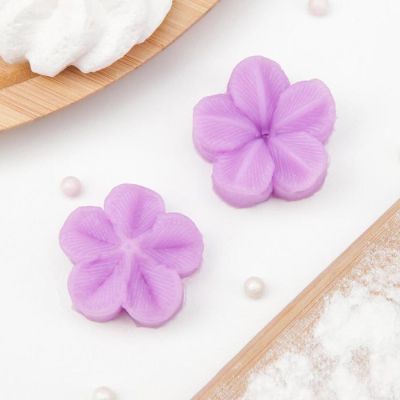 Молд силиконовый «Цветок», 2 части, 4×2,9 см, цвет МИКС