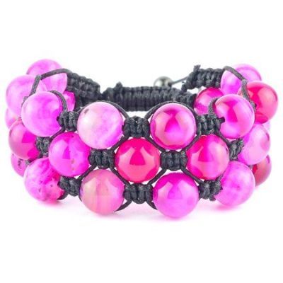 Браслет Агат "Шамбала-10-3" арт. бП1884