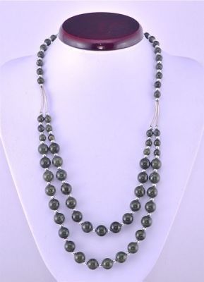 Бусы Змеевик "Дарина" арт.П1369