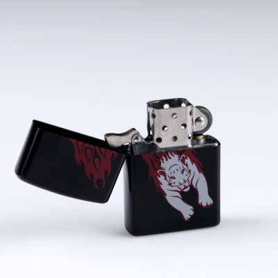 Зажигалка бензиновая "Дух огня", 5.5х3.5 см