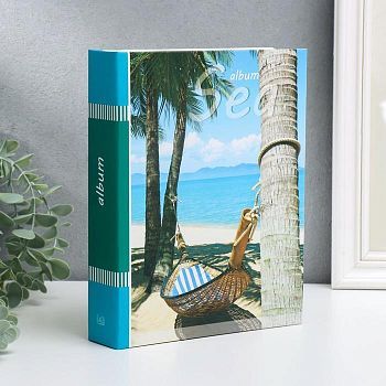 Фотоальбом "Пляж" на 72 фото, 36 листов, 15х21 см