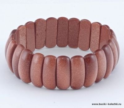 Браслет Авантюрин "Лилу" арт.бНАВ-3(20-8)-18-1