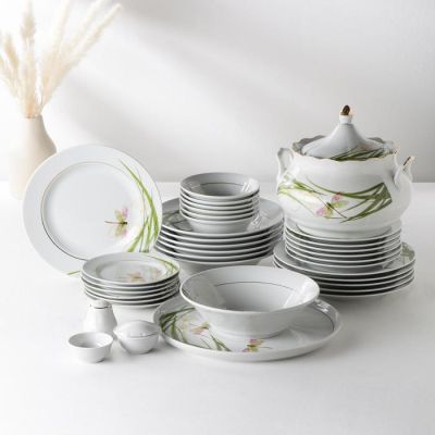 Сервиз столовый «Стрекоза», 37 предметов, 4 вида тарелок