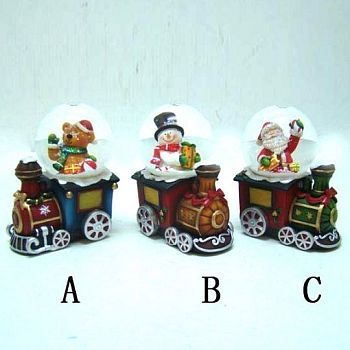 Фигурка декоративная в стеклянном шаре №12 (8 см)