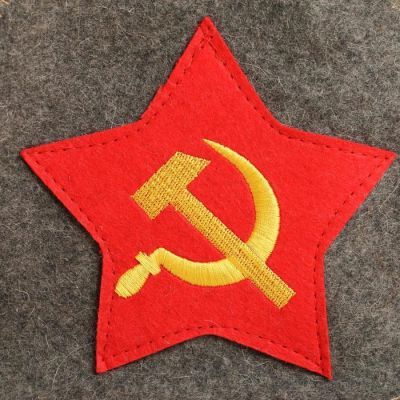 Будёновка "Серп и молот" (серый)