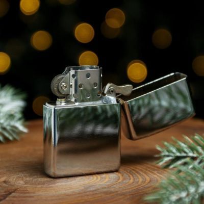 Зажигалка «Мэри крисмас», 5,5 х 3,5 см