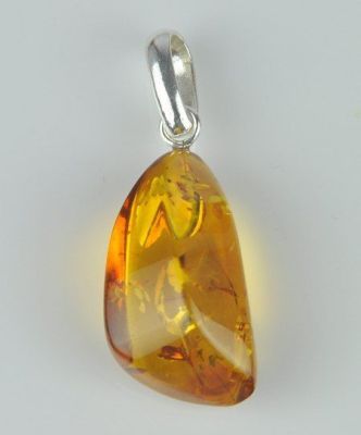 Кулон Янтарь "Золотой дождь" арт.ЯК-213