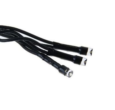 Гирлянда уличная "Бахрома" (Ш:3 м, В:0,6 м, нить силикон, теплый белый)