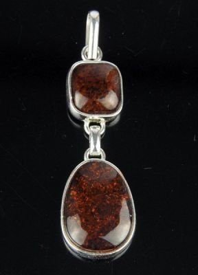 Кулон Янтарь "Влияние" арт.ЯК-321