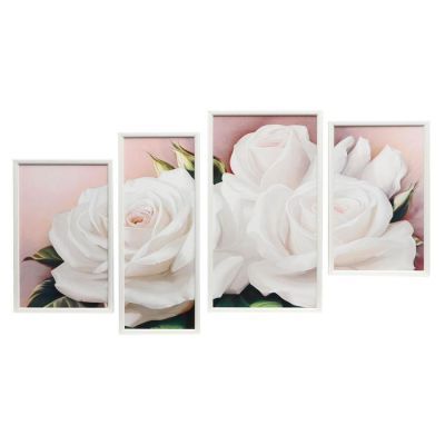 Модульная картина "Розы" 25*40-2, 20*53-1, 29*53-1, 60х100 см