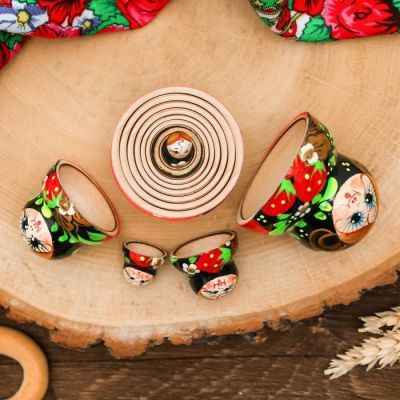 Матрёшка 5-ти кукольная «Ягодки»