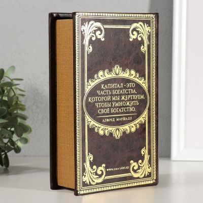 Сейф-книга с ключами «Мой капитал» (21 × 13 × 5 см)