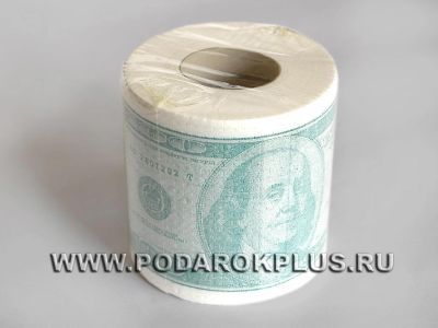 Туалетная бумага «100 USD»