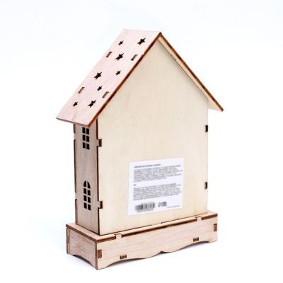 Новогодний декор с подсветкой «Зимняя сказка» 12 × 4,5 × 6,5 см