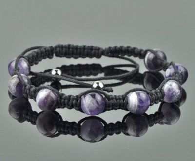 Браслет Аметист "Шамбалла 10" арт. бП1214
